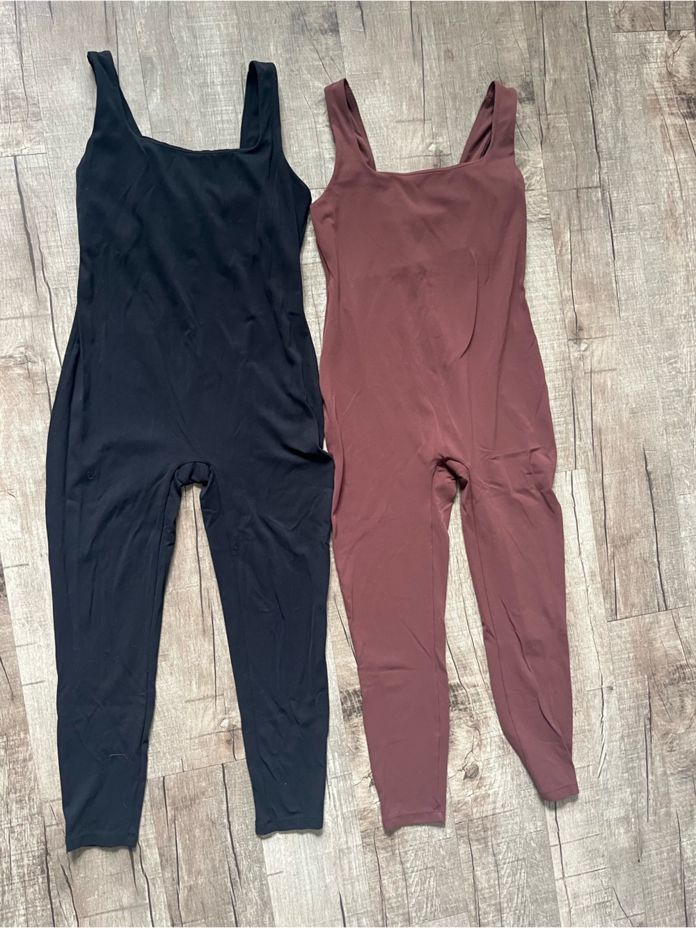 Maternity Jumpsuit set  - Black and Burgundy